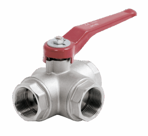 TICOVAL Handkugelhahn 3-Weg